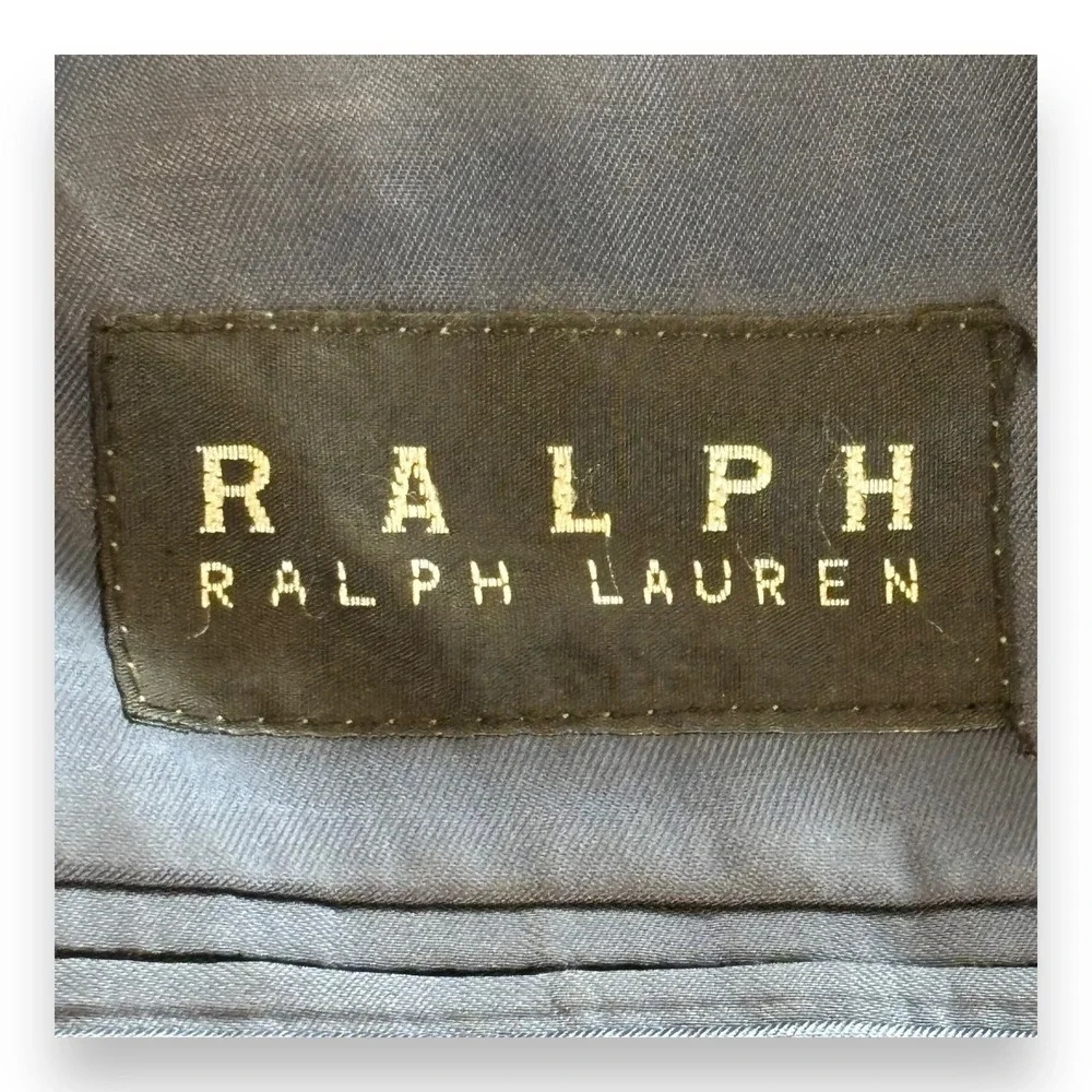 Ralph Lauren Boyds Blue Striped Blazer Sports Coat Jacket Mens sz 40 R Wool